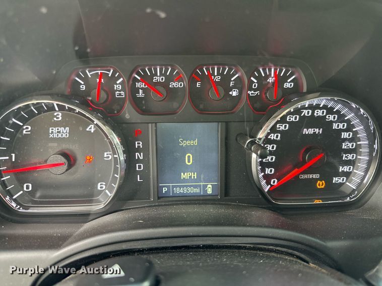 image for item NQ9110 2017 Chevrolet Tahoe Police SUV