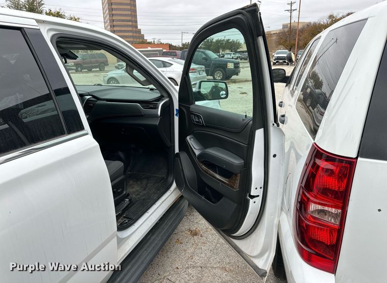 image for item NQ9110 2017 Chevrolet Tahoe Police SUV