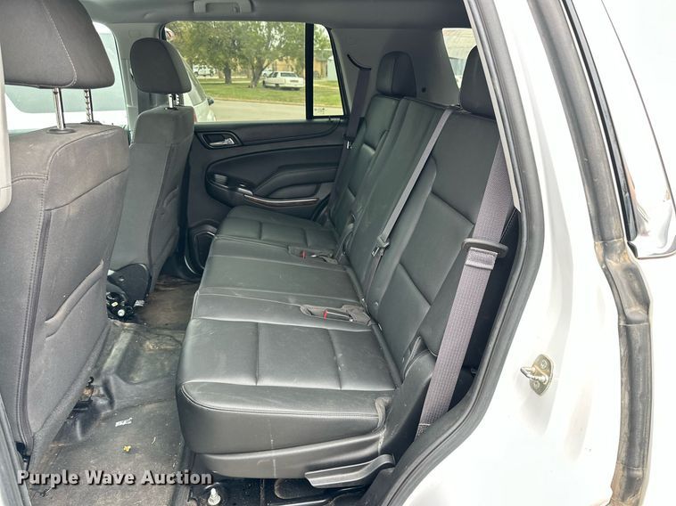 image for item NQ9110 2017 Chevrolet Tahoe Police SUV