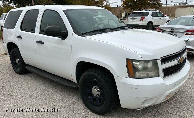 image for item NQ9111 2011 Chevrolet Tahoe Police  SUV