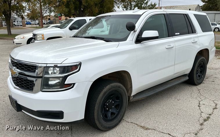 image for item NQ9113 2016 Chevrolet Tahoe Police  SUV