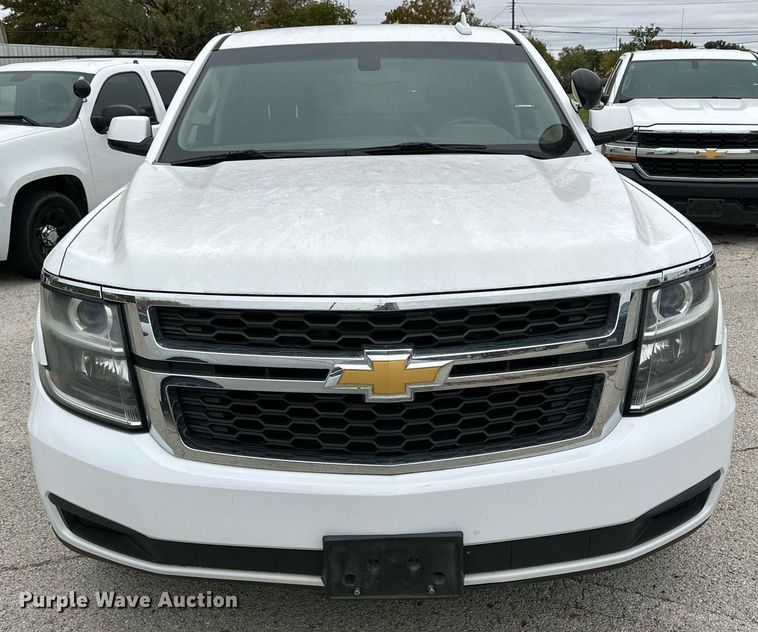 image for item NQ9113 2016 Chevrolet Tahoe Police  SUV