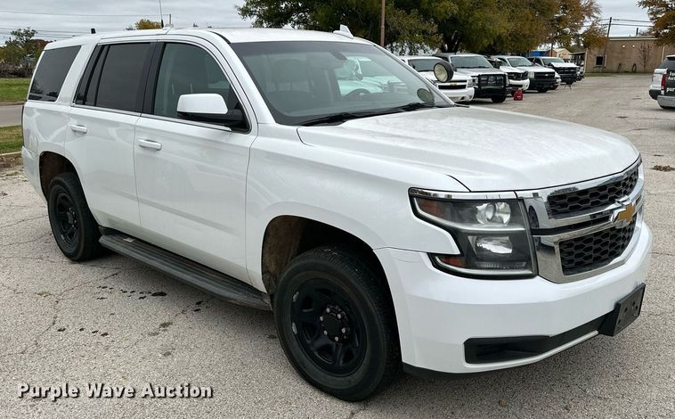 image for item NQ9113 2016 Chevrolet Tahoe Police  SUV