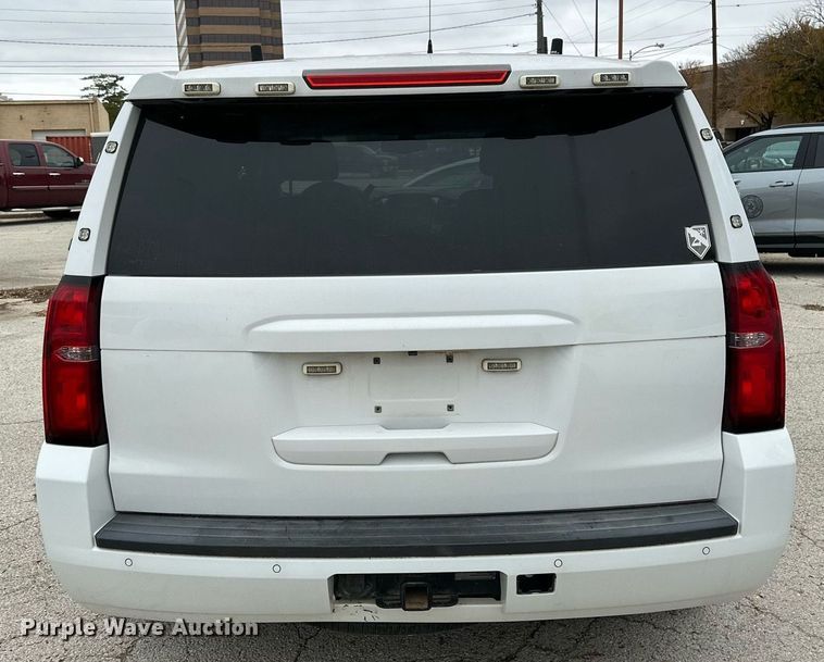 image for item NQ9113 2016 Chevrolet Tahoe Police  SUV