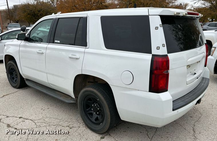 image for item NQ9113 2016 Chevrolet Tahoe Police  SUV