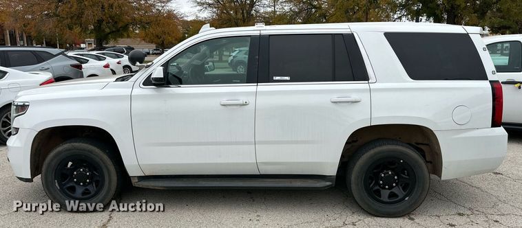 image for item NQ9113 2016 Chevrolet Tahoe Police  SUV
