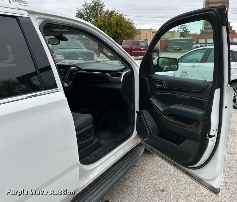 image for item NQ9113 2016 Chevrolet Tahoe Police  SUV