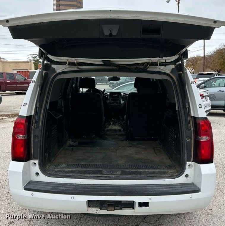 image for item NQ9113 2016 Chevrolet Tahoe Police  SUV