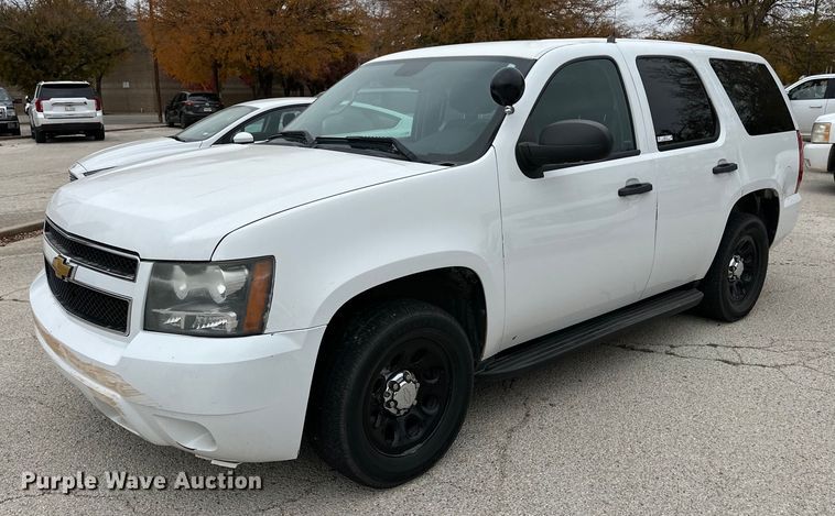 image for item NQ9114 2013 Chevrolet Tahoe Police  SUV