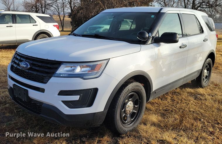 image for item OH9374 2018 Ford Explorer Police Interceptor  SUV