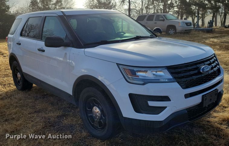 image for item OH9374 2018 Ford Explorer Police Interceptor  SUV