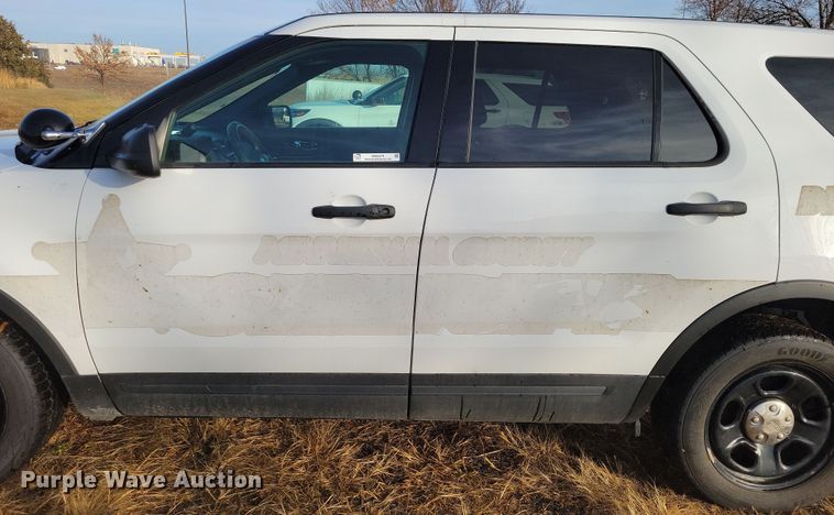 image for item OH9374 2018 Ford Explorer Police Interceptor  SUV