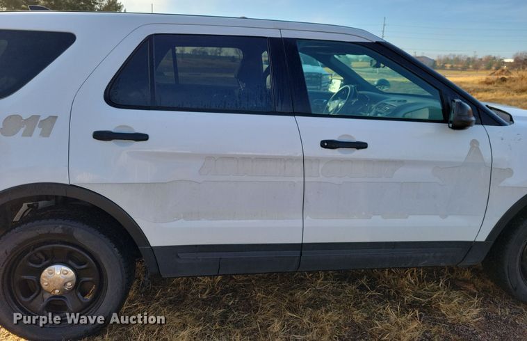 image for item OH9374 2018 Ford Explorer Police Interceptor  SUV