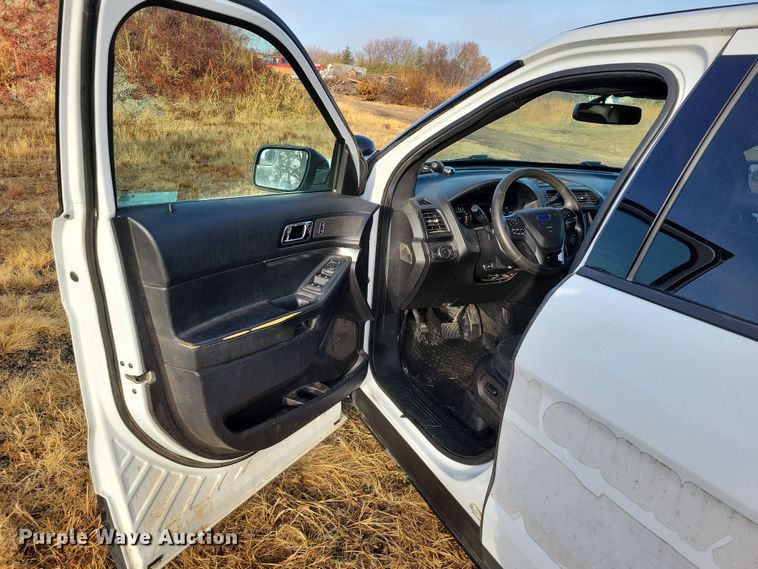 image for item OH9374 2018 Ford Explorer Police Interceptor  SUV