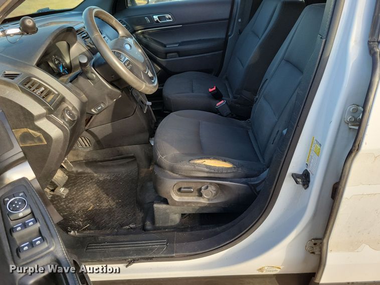 image for item OH9374 2018 Ford Explorer Police Interceptor  SUV