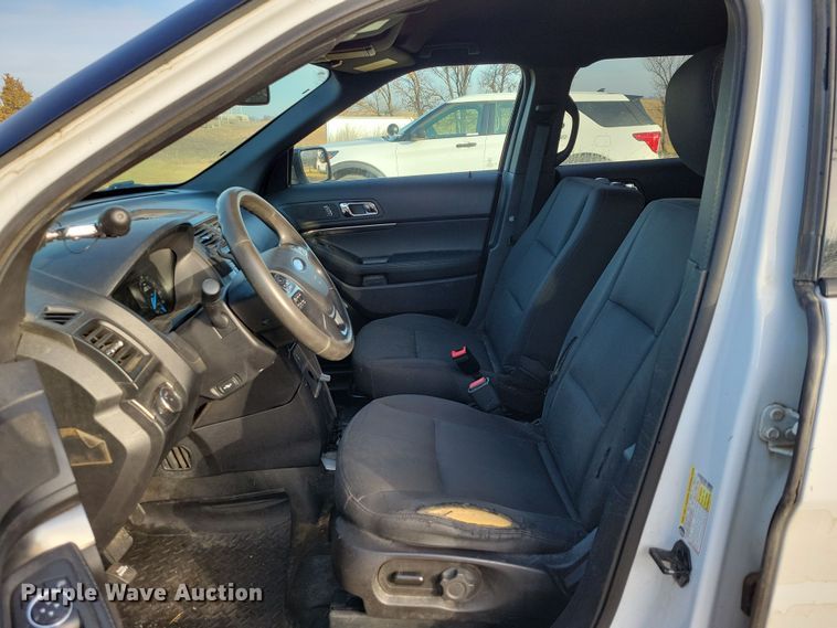 image for item OH9374 2018 Ford Explorer Police Interceptor  SUV