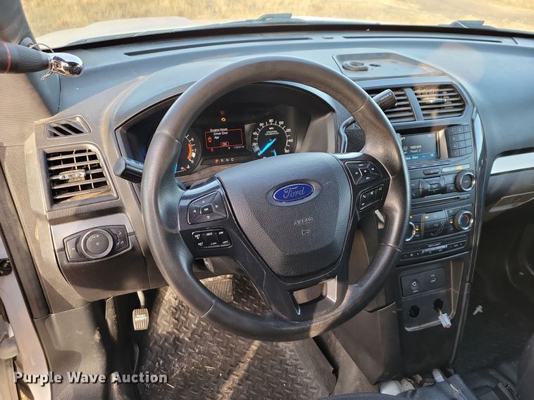 image for item OH9374 2018 Ford Explorer Police Interceptor  SUV
