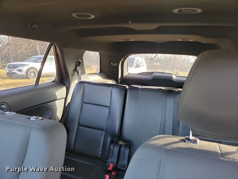 image for item OH9374 2018 Ford Explorer Police Interceptor  SUV