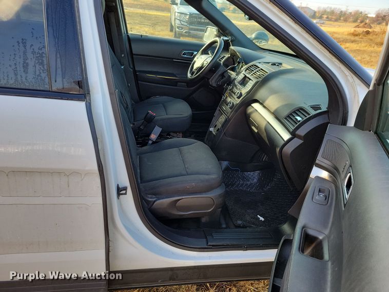 image for item OH9374 2018 Ford Explorer Police Interceptor  SUV