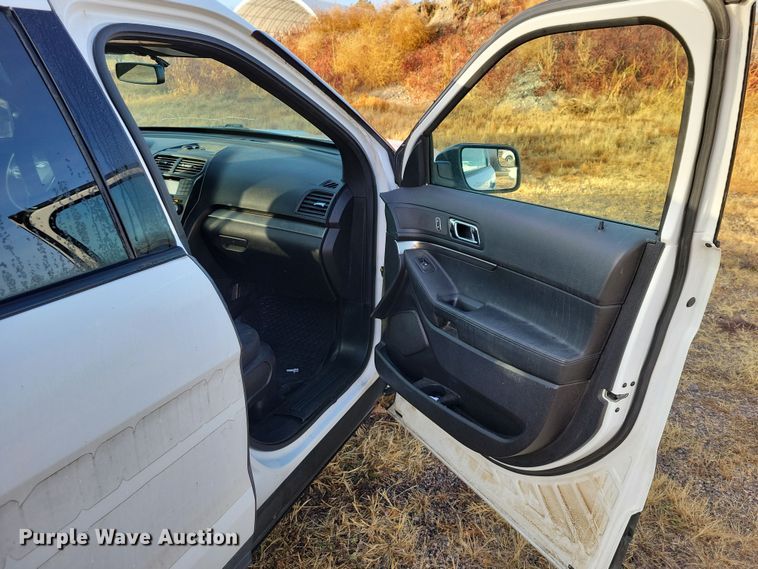 image for item OH9374 2018 Ford Explorer Police Interceptor  SUV