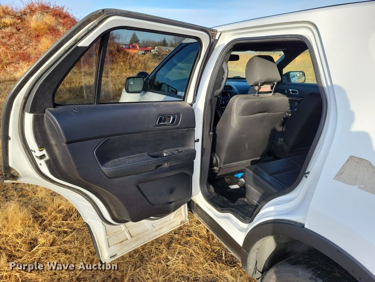 image for item OH9374 2018 Ford Explorer Police Interceptor  SUV