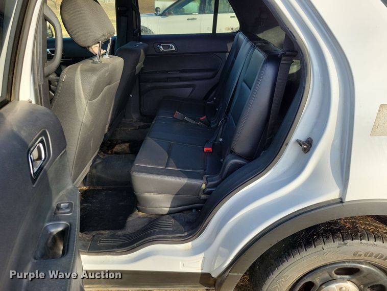 image for item OH9374 2018 Ford Explorer Police Interceptor  SUV