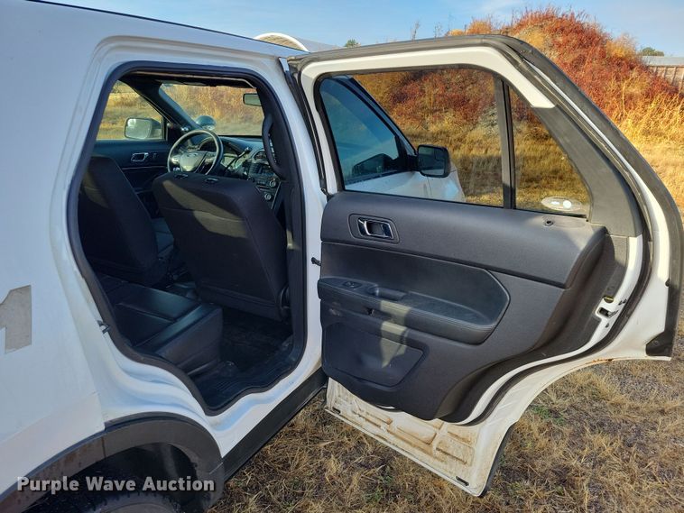 image for item OH9374 2018 Ford Explorer Police Interceptor  SUV