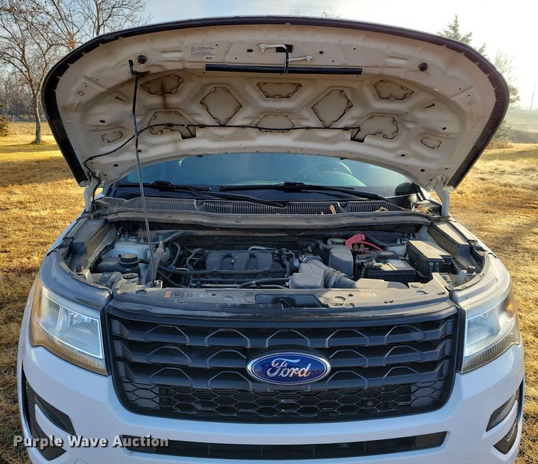 image for item OH9374 2018 Ford Explorer Police Interceptor  SUV