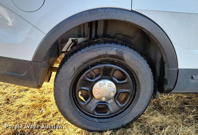 image for item OH9374 2018 Ford Explorer Police Interceptor  SUV