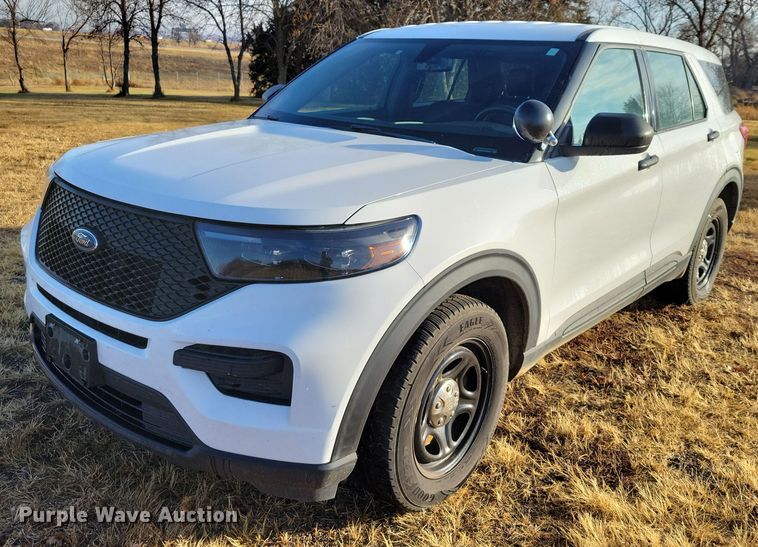 image for item OH9377 2020 Ford Explorer Police Interceptor  SUV
