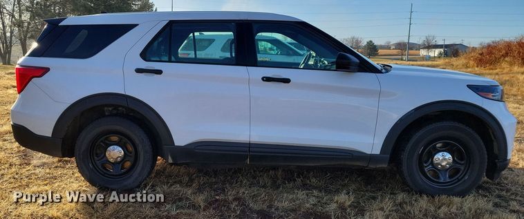 image for item OH9377 2020 Ford Explorer Police Interceptor  SUV