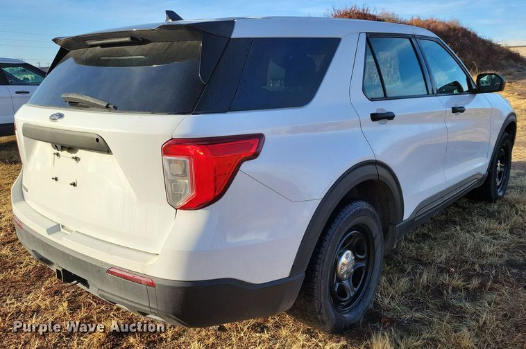 image for item OH9377 2020 Ford Explorer Police Interceptor  SUV