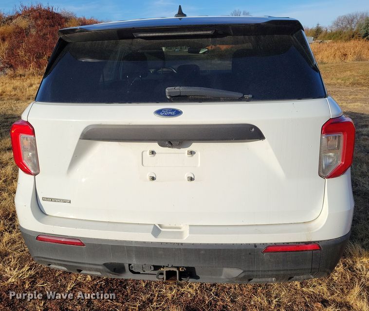 image for item OH9377 2020 Ford Explorer Police Interceptor  SUV