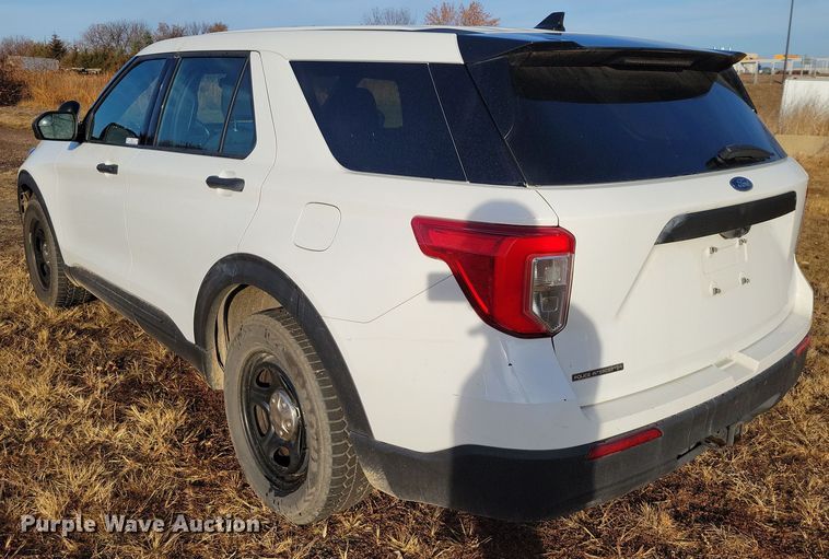 image for item OH9377 2020 Ford Explorer Police Interceptor  SUV