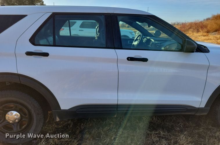 image for item OH9377 2020 Ford Explorer Police Interceptor  SUV