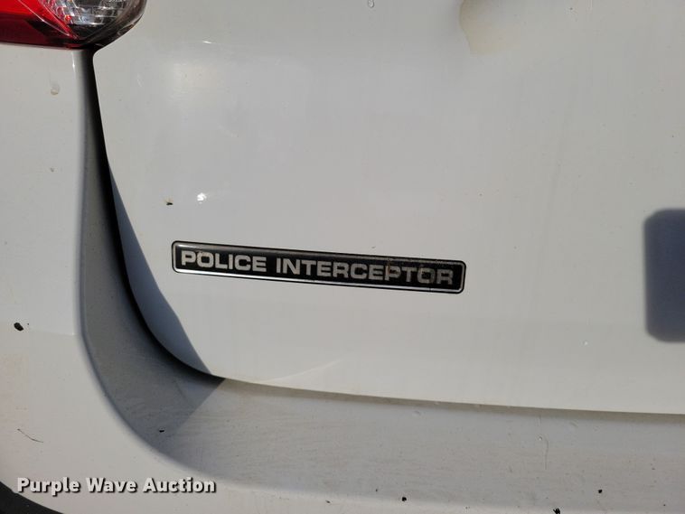 image for item OH9377 2020 Ford Explorer Police Interceptor  SUV