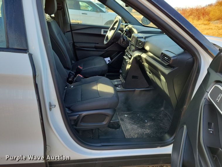 image for item OH9377 2020 Ford Explorer Police Interceptor  SUV