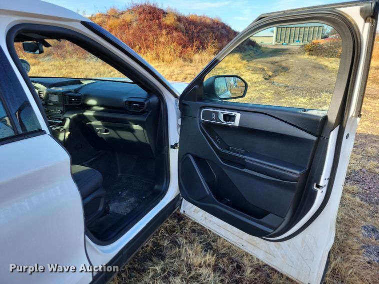 image for item OH9377 2020 Ford Explorer Police Interceptor  SUV