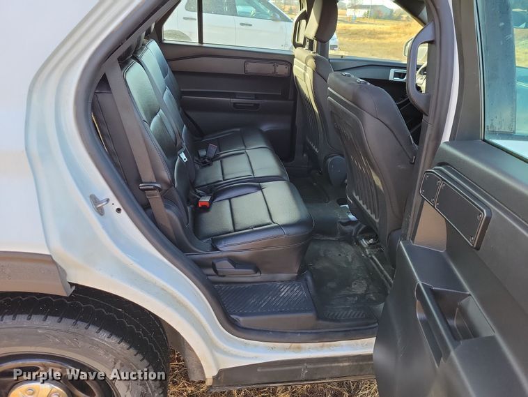 image for item OH9377 2020 Ford Explorer Police Interceptor  SUV