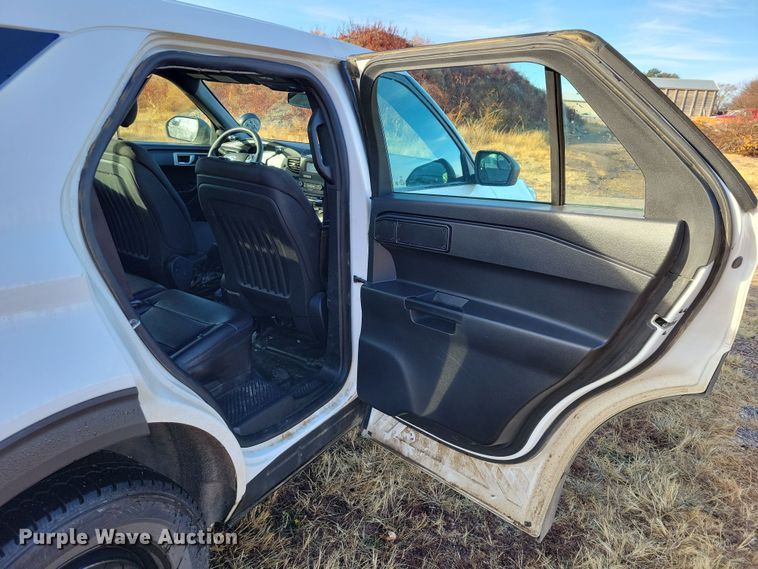 image for item OH9377 2020 Ford Explorer Police Interceptor  SUV