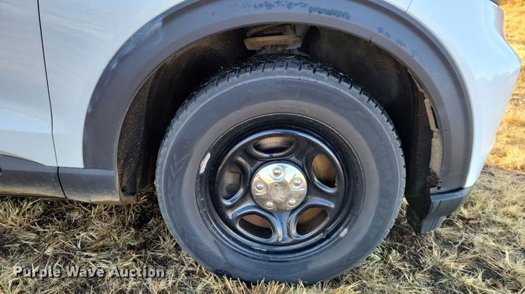 image for item OH9377 2020 Ford Explorer Police Interceptor  SUV