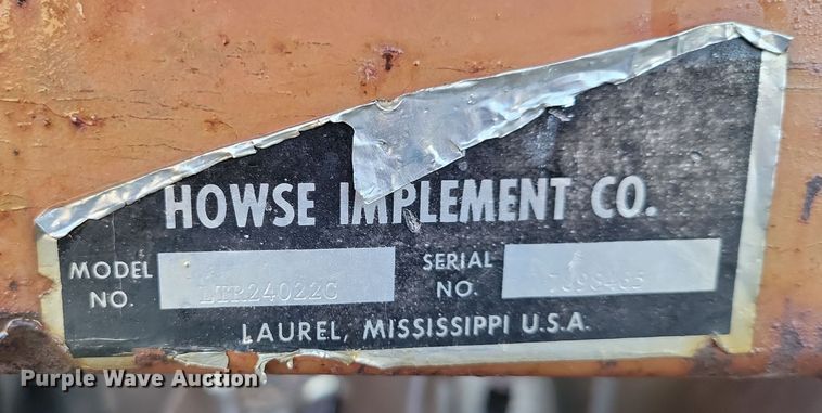 image for item OH9380 Howse LTR24022C tandem disk