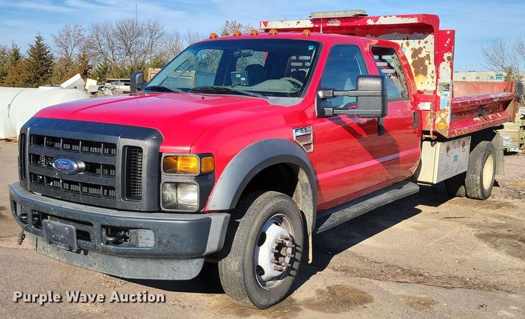image for item OH9385 2009 Ford F550 Super Duty XL dump truck