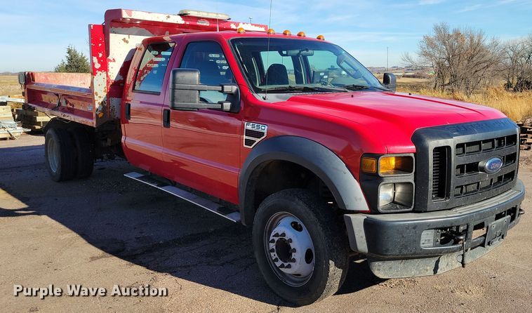 image for item OH9385 2009 Ford F550 Super Duty XL dump truck