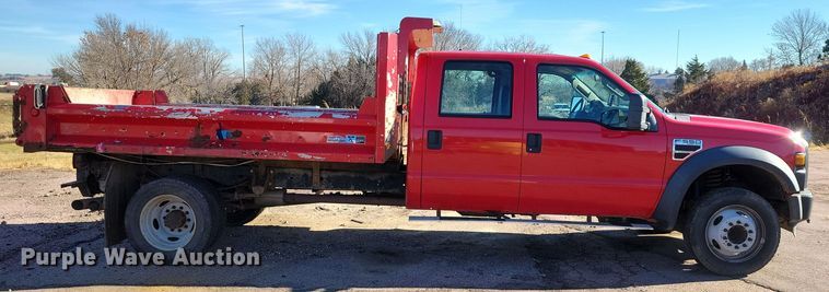 image for item OH9385 2009 Ford F550 Super Duty XL dump truck