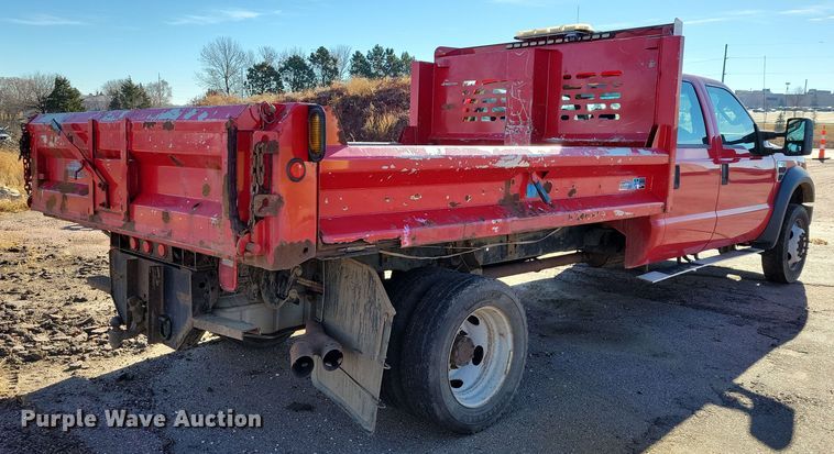 image for item OH9385 2009 Ford F550 Super Duty XL dump truck