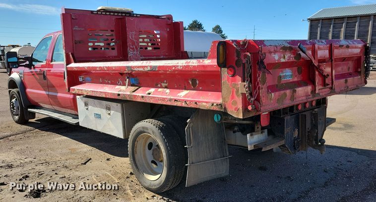 image for item OH9385 2009 Ford F550 Super Duty XL dump truck