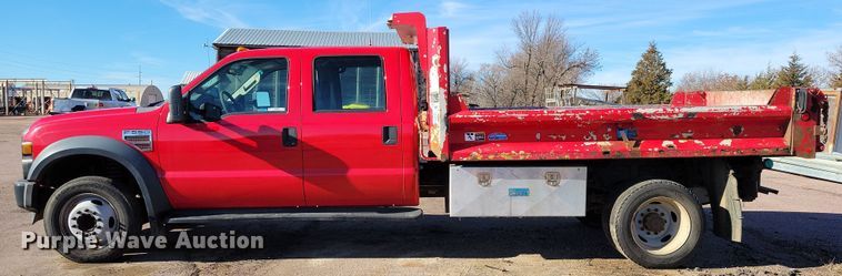 image for item OH9385 2009 Ford F550 Super Duty XL dump truck