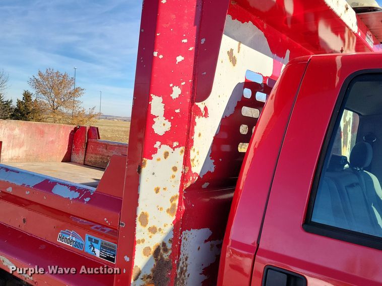 image for item OH9385 2009 Ford F550 Super Duty XL dump truck