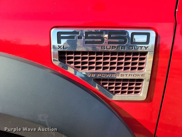 image for item OH9385 2009 Ford F550 Super Duty XL dump truck